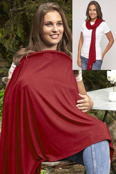 Milkscarf by MamaMoosh- Cherry