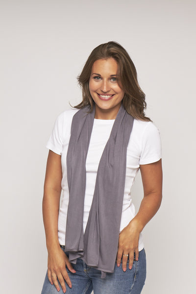 Milkscarf by MamaMoosh in Dove Grey