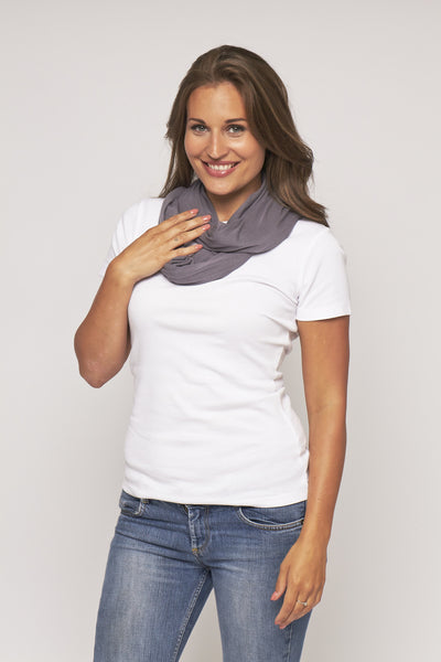 Milkscarf by MamaMoosh in Dove Grey