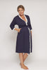 Radiance Dressing Gown - Navy