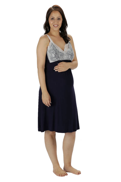 Allure Nightdress - Navy