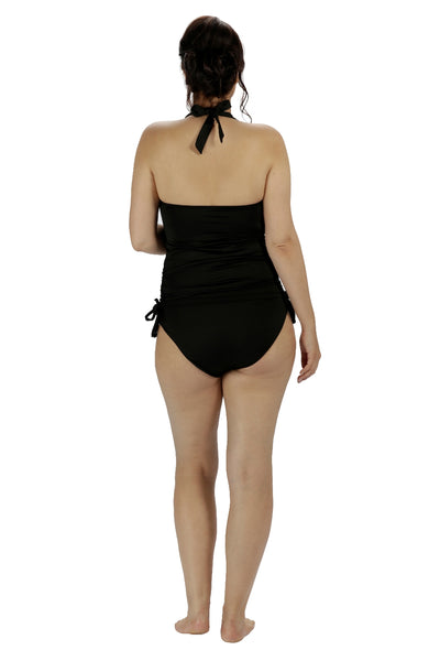 Bali Maternity Tankini in Black