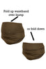 Bali Maternity Swimwear Tankini bottoms fold up or fold down