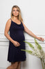 Mirage maternity nursing breastfeeding nightdress navy