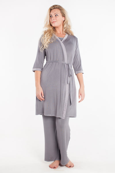 Mirage Dressing Gown - Grey