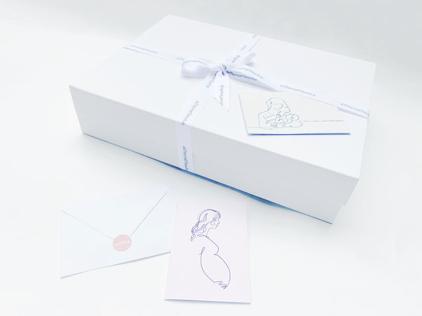 Gift Hamper Box or Basket & Card