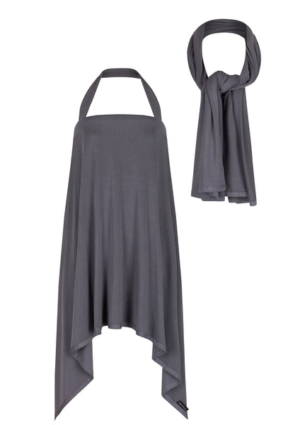 Milkscarf by MamaMoosh in Charcoal