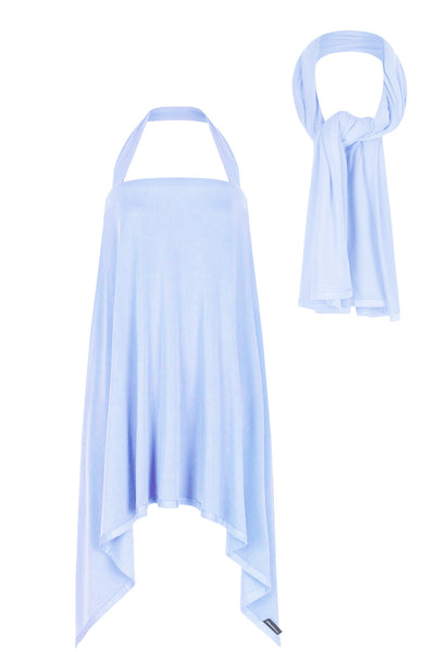 Milkscarf by MamaMoosh in Pale Blue