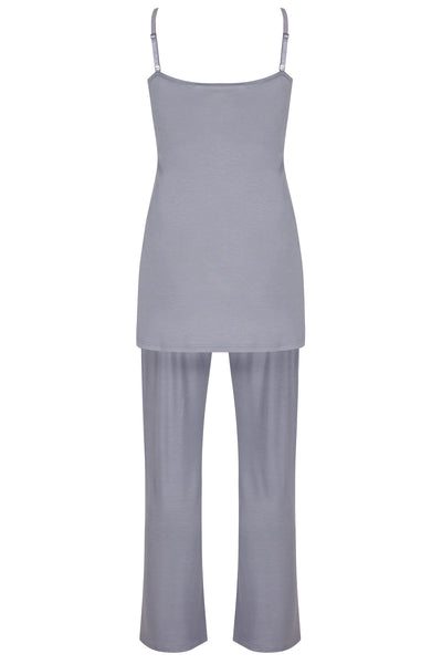 Radiance Camisole Pyjamas - Dove Grey